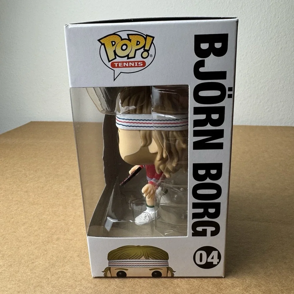 Funko Pop! Tennis Bjorn Borg Vinyl Toy Figure #04